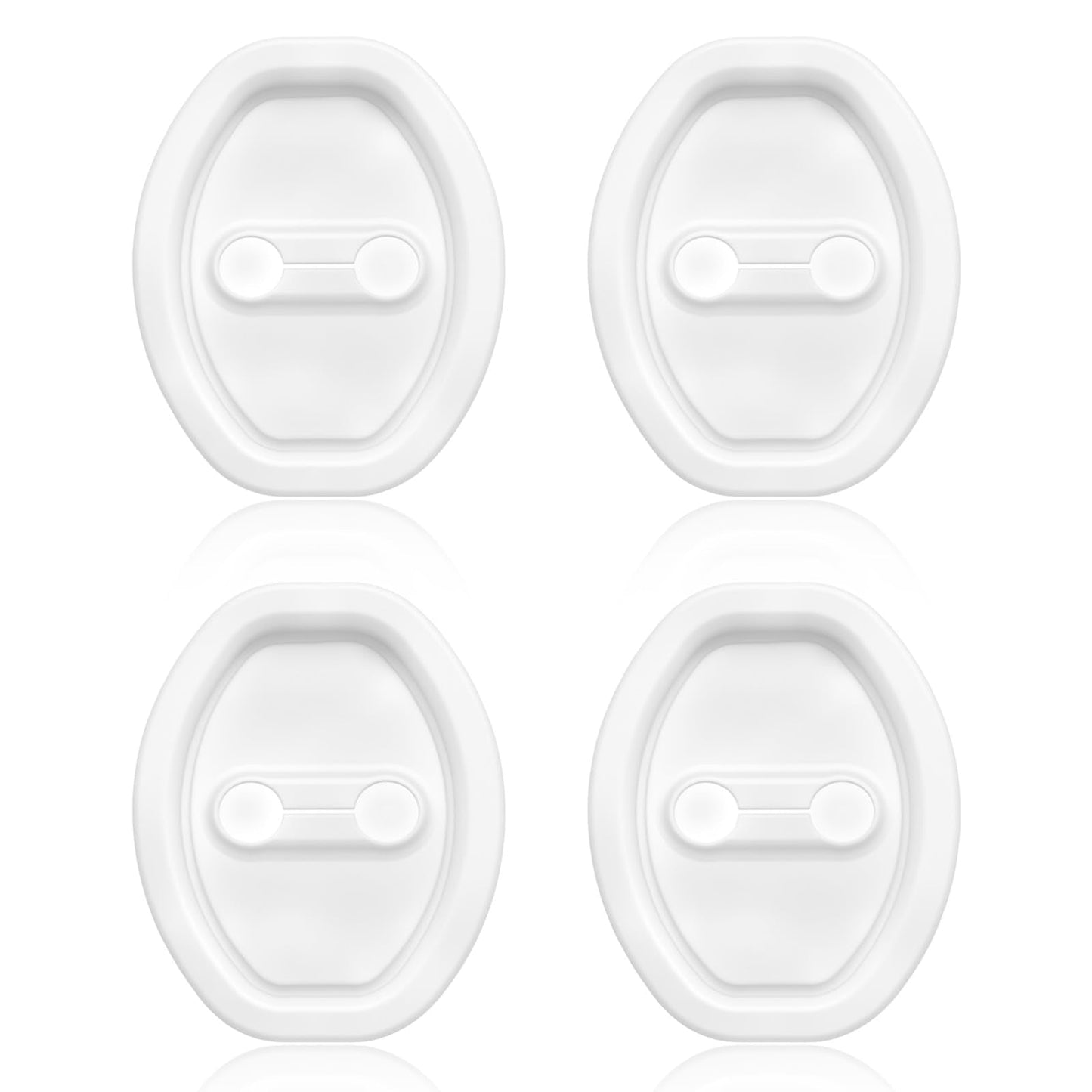 4PCS Upgraded Car Door Latch Guard Cover,Silicone Car Door Lock Cover for Car Door Protector and Noise Reduction,Universal Autom